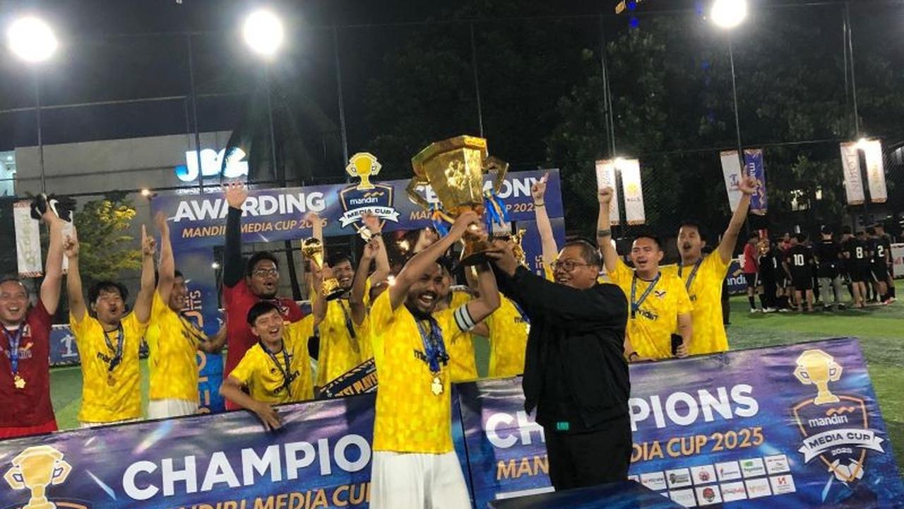 Fakta Unik Mandiri Media Cup 2025: SCTV Hattrick Juara Tiga Kali Beruntun, ANTARA Raih Peringkat Ketiga