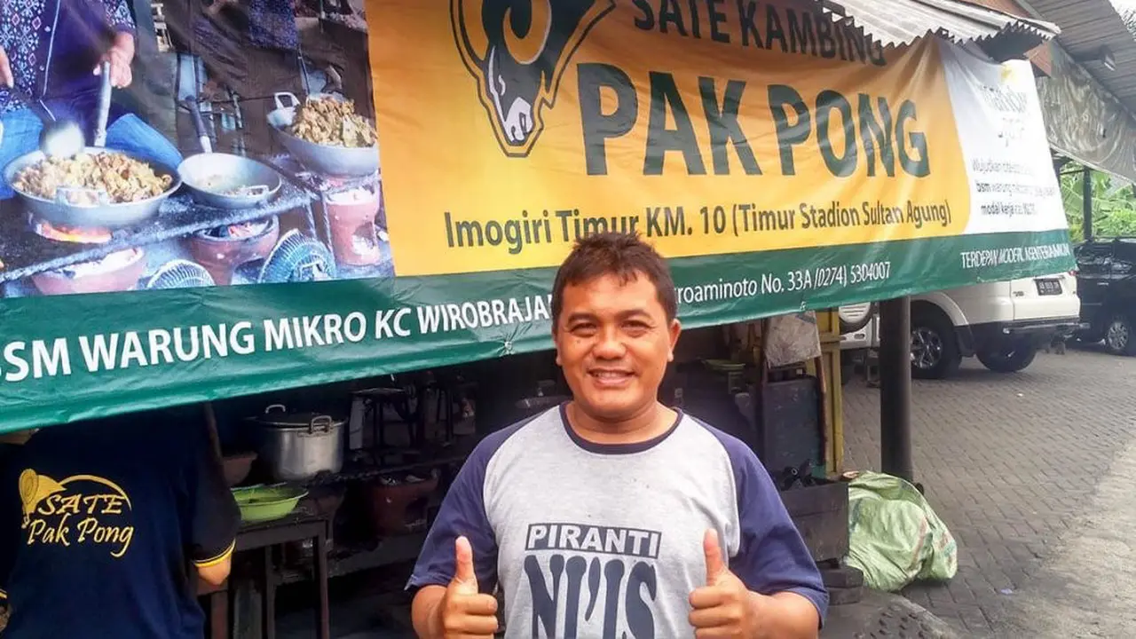 Mengenal Pendiri Sate Klatak Pak Pong yang Legendaris