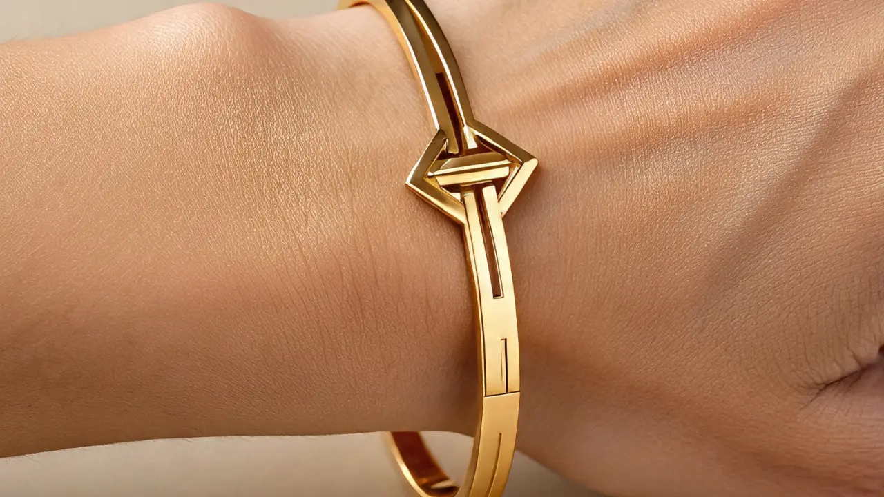 Gambar Model Gelang Emas Terbaru