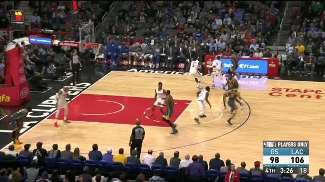 Cuplikan Pertandingan NBA : Clippers 121 vs Warriors 116