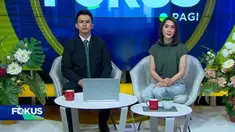Simak informasi dalam Fokus Pagi edisi (24/12) dengan topik-topik pilihan sebagai berikut, Kebakaran di Permukiman Padat, Gunung Ile Lewotobi Laki-laki Erupsi, Evakuasi Awak Kapal Malaysia yang Tenggelam, dan Jalur Tol dari Arah Jakarta Macet.