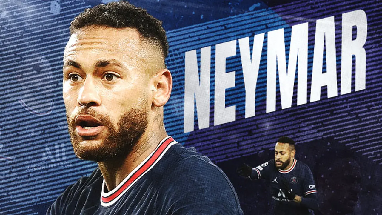 PSG - Ilustrasi Neymar