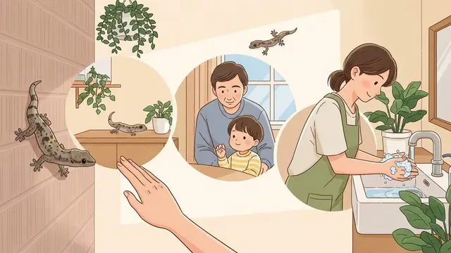 Apakah Cicak Bisa Gigit Manusia