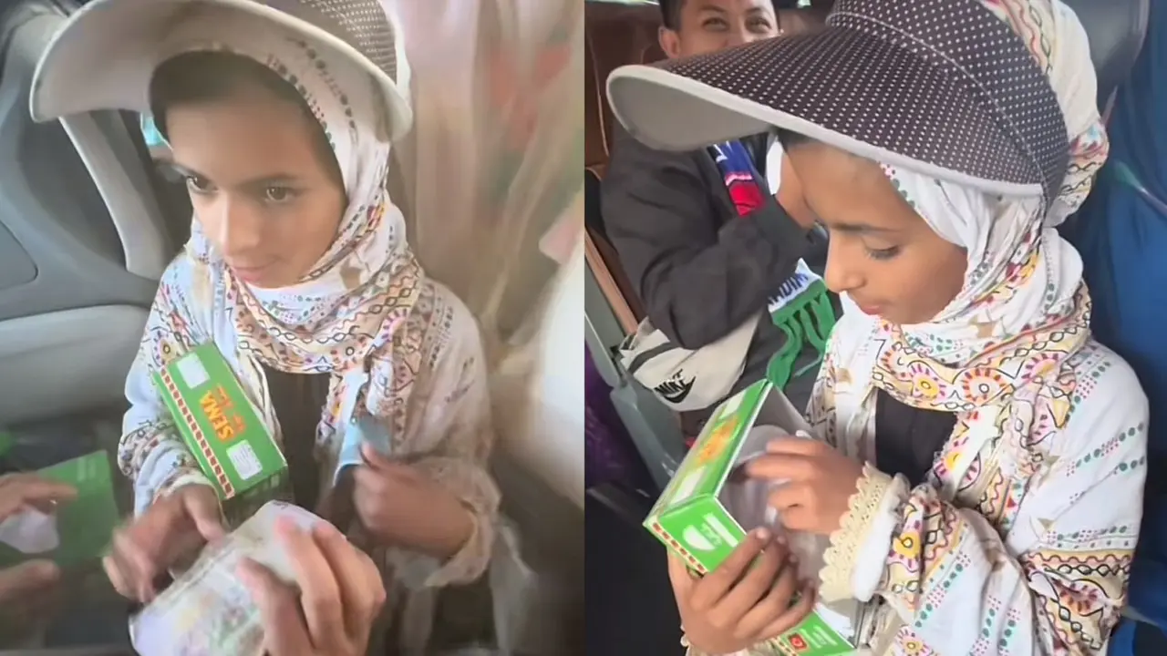 Viral Anak-anak Arab Jualan di Bus Jemaah Umrah Asal Indonesia dengan Bahasa Jawa
