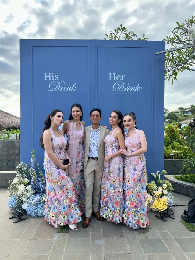 Bridesmaid dan Groomsmen Syifa Hadju-El Rumi