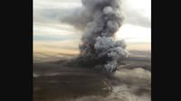 Gunung berapi Grímsvötn. Dok: Árni Sigurðsson/Kantor Meteorologis Islandia (Icelandic Meteorological Office)