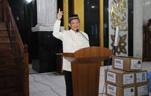 Kasatgas Tito Tarawih Bersama Warga, Siap Dukung Penyelesaian Masjid Agung Islamic Centre Lhokseumawe