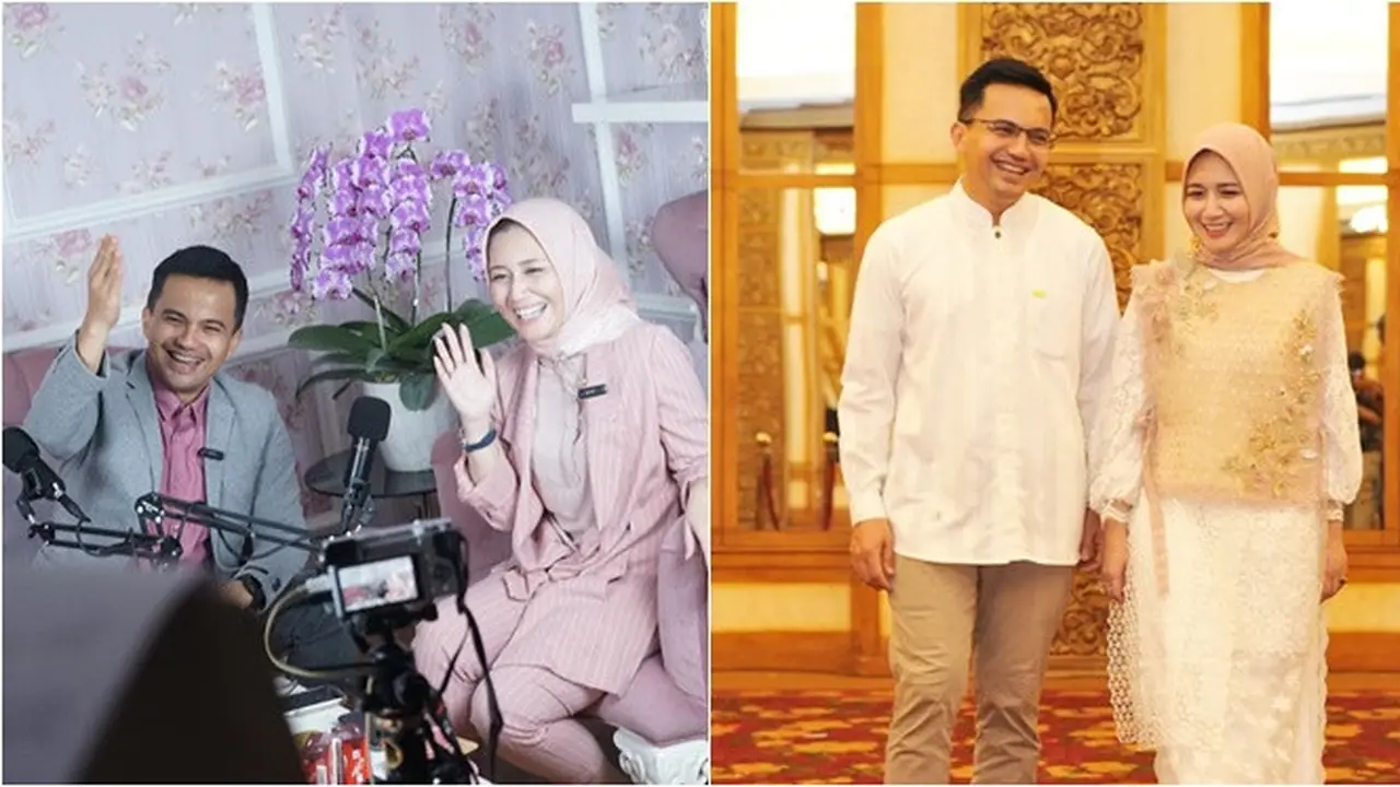 6 Potret Dine Mutiara Temani Kegiatan Sahrul Gunawan Selama Ramadhan, Makin Lengket