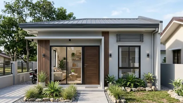 Rumah Semi Permanen 5x6 Low Budget Tapi Terlihat Modern