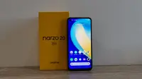 realme narzo 20 Pro (Foto: Andina Librianty/Liputan6.com)