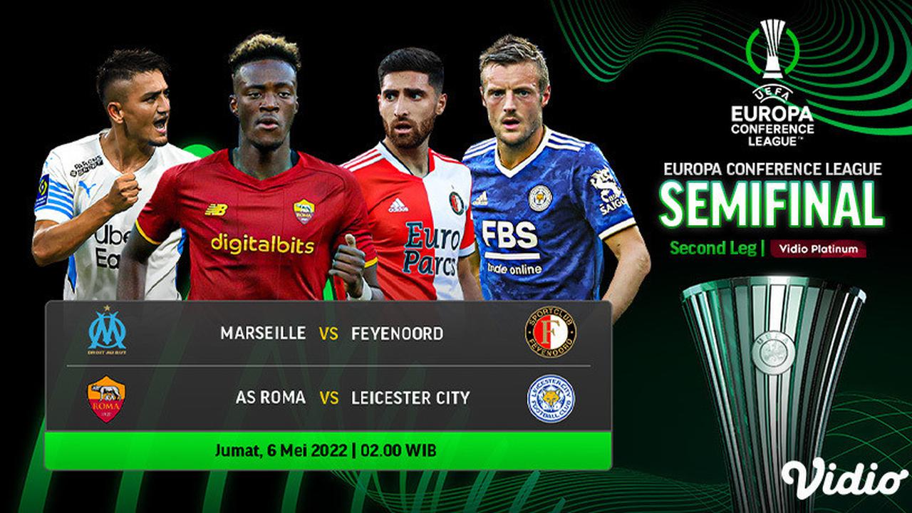 Link Live Streaming Semifinal Leg 2 Liga Konferensi Eropa di Vidio : Penentuan Akhir