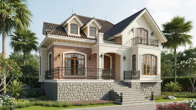 Desain Rumah Kecil 2 Lantai Anti Banjir