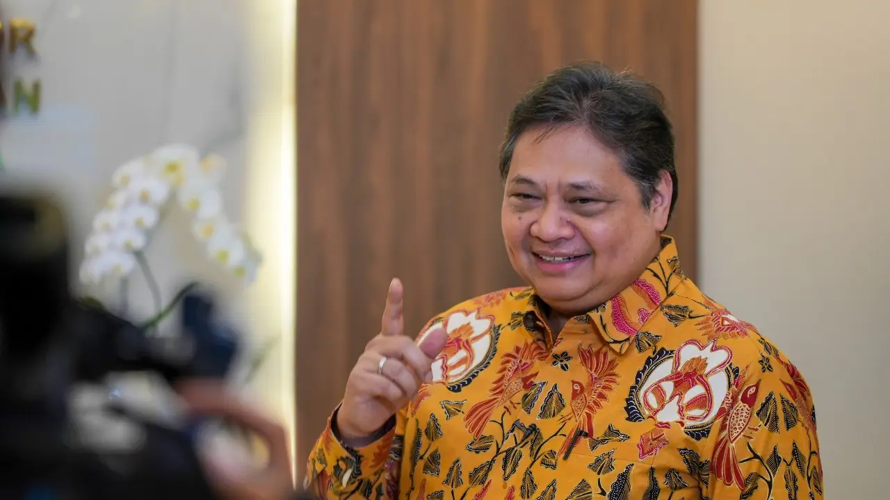 Menteri Koordinator Bidang Perekonomian Airlangga Hartarto.