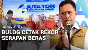 Serap 4,11 Juta Ton Beras, Bulog Pecahkan Rekor Pengadaan Cadangan Beras Nasional