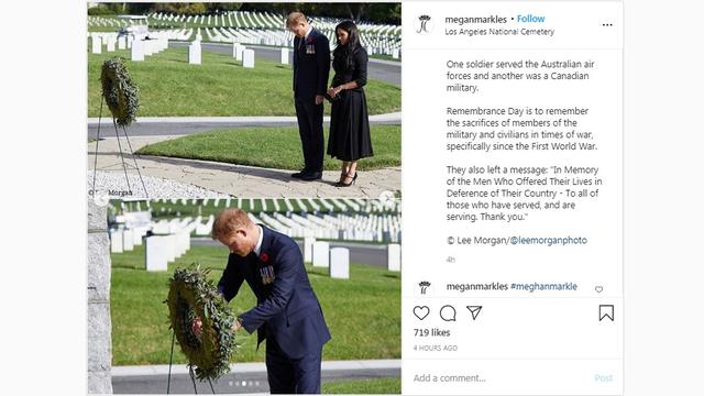 Meghan Markle Pakai Sepatu  Hak  Runcing Saat Letakkan 