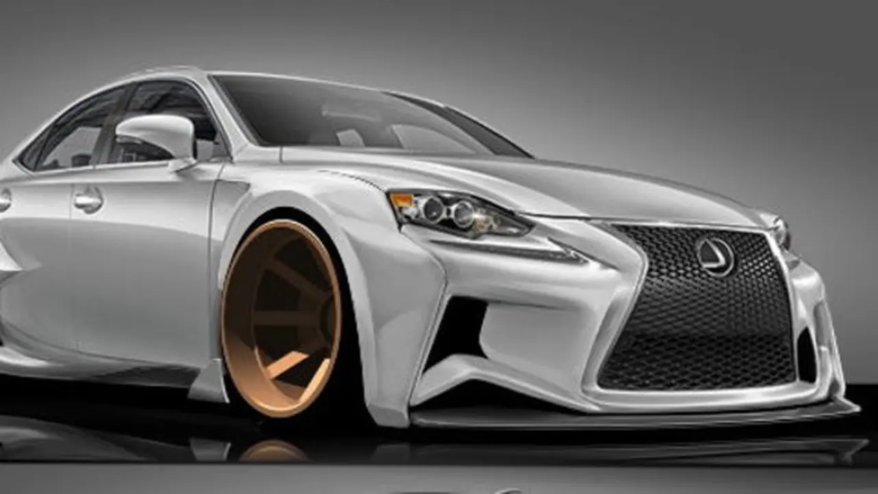 Modifikasi New Lexus IS F Sport 2013