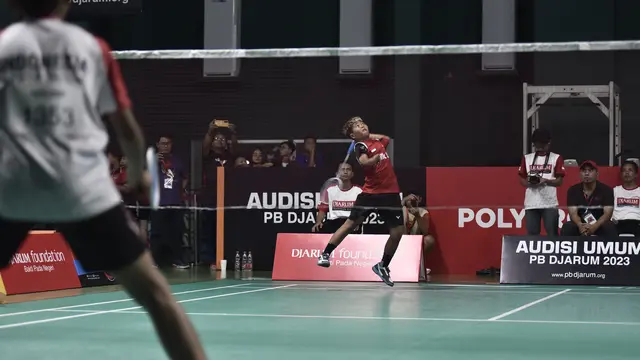 Audisi Umum PB Djarum 2023 - Kenzi Satria Pamungkas - Bulu Tangkis