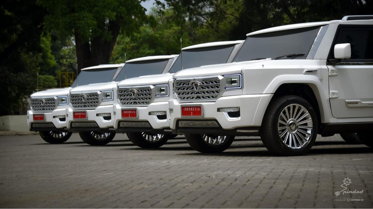 Maung Garuda putih jadi Mobil Indonesia 1 Prabowo