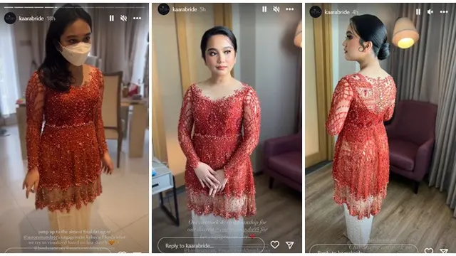 Tutupi Pernikahan, Ini 7 Momen Bahagia Rachel Amanda dari Dilamar Sampai Menikah
