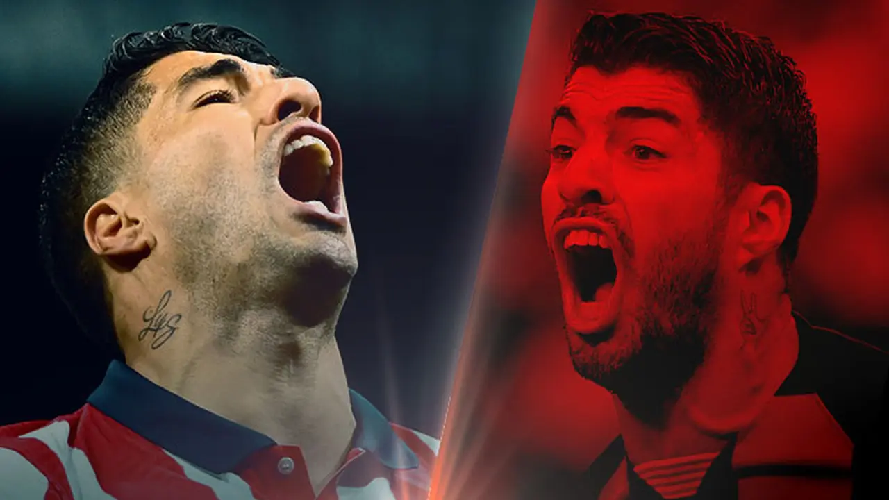 Ilustrasi - Luis Suarez, Atletico Madrid dan Barcelona