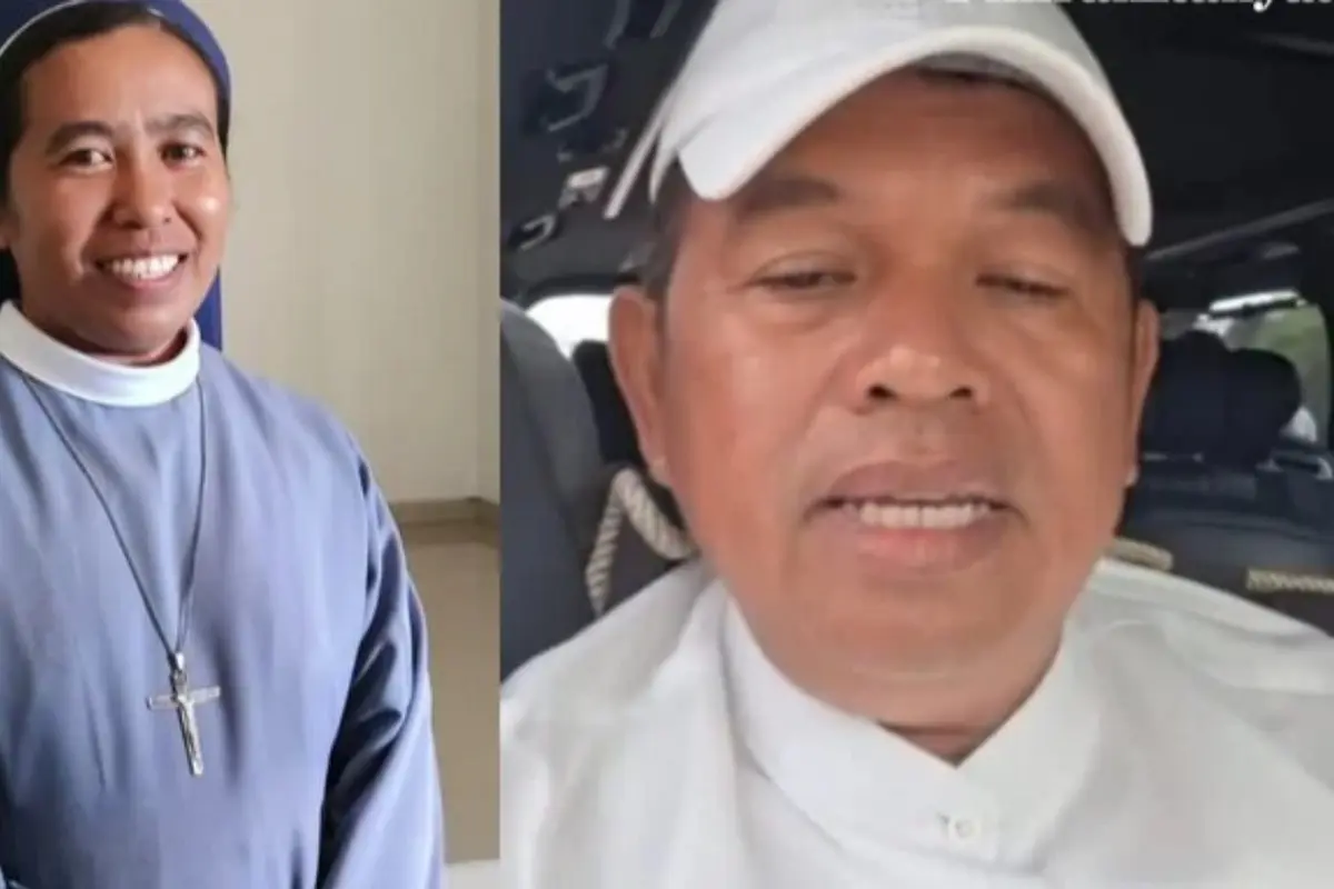 Ketua Truk-F Suster Fransiska Imakulata dan Gubernur Jawa Barat Dedi Mulyadi