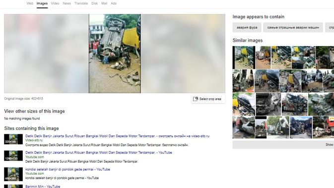 Cek Fakta Liputan6.com menelusuri klaim foto mobil korban banjir di Bekasi pada 20 Februari 2021