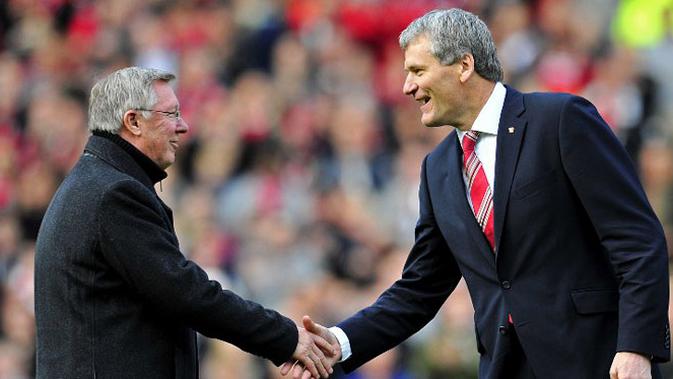 Sir Alex Ferguson bersama David Gill. (dok. Manchester United)