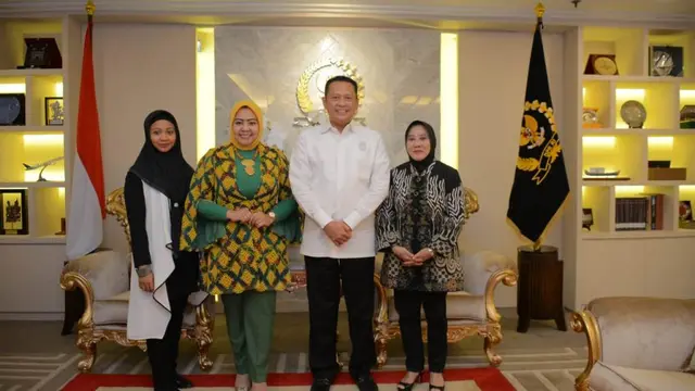 Bambang Soesatyo dan Anna Mariana.