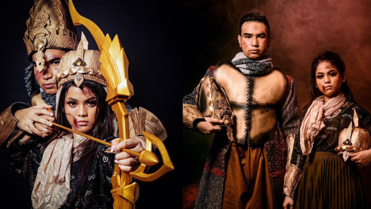 Gaya Pemotretan Hari LIDA dan Putri D'Academy 4 bertema Bajirao Mastani