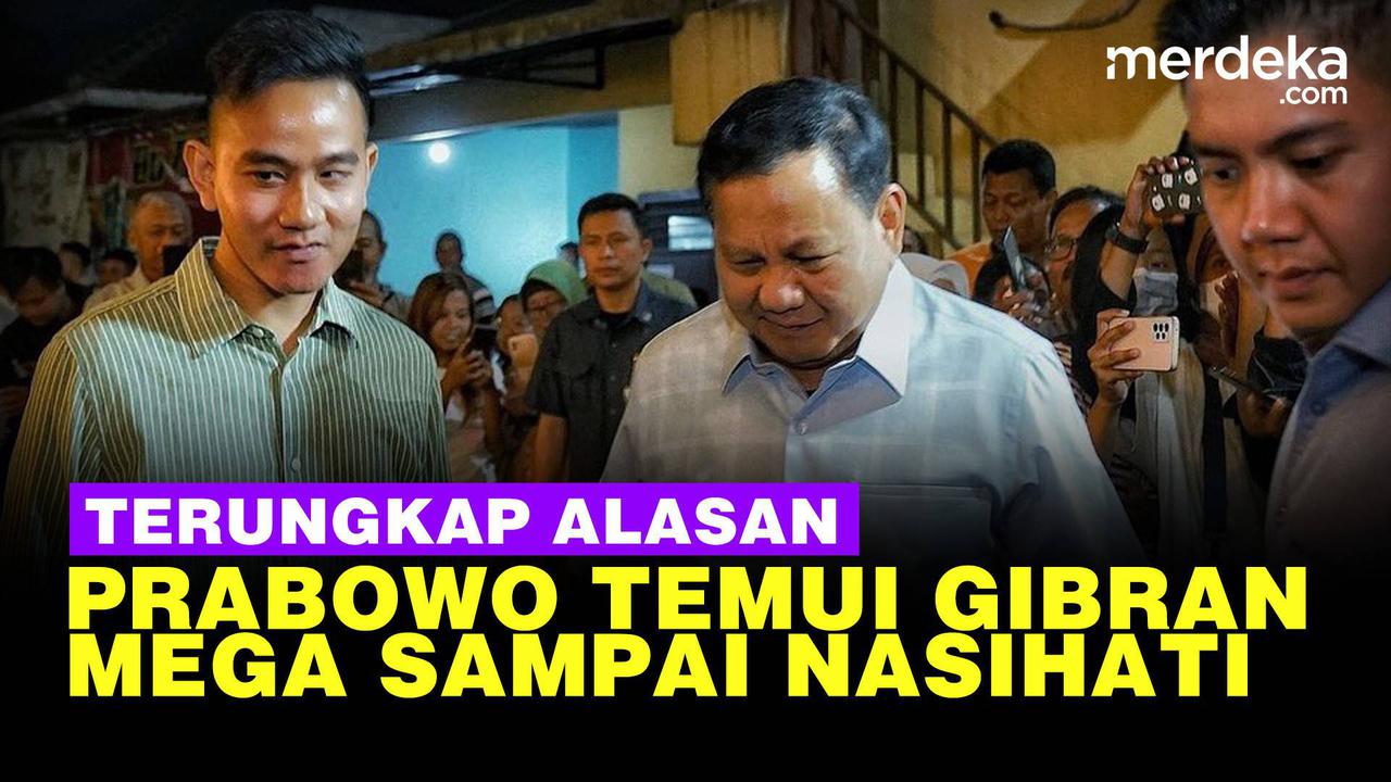 VIDEO: Alasan Prabowo Temui Gibran Empat Mata, Mega Sampai Bereaksi Beri Arahan