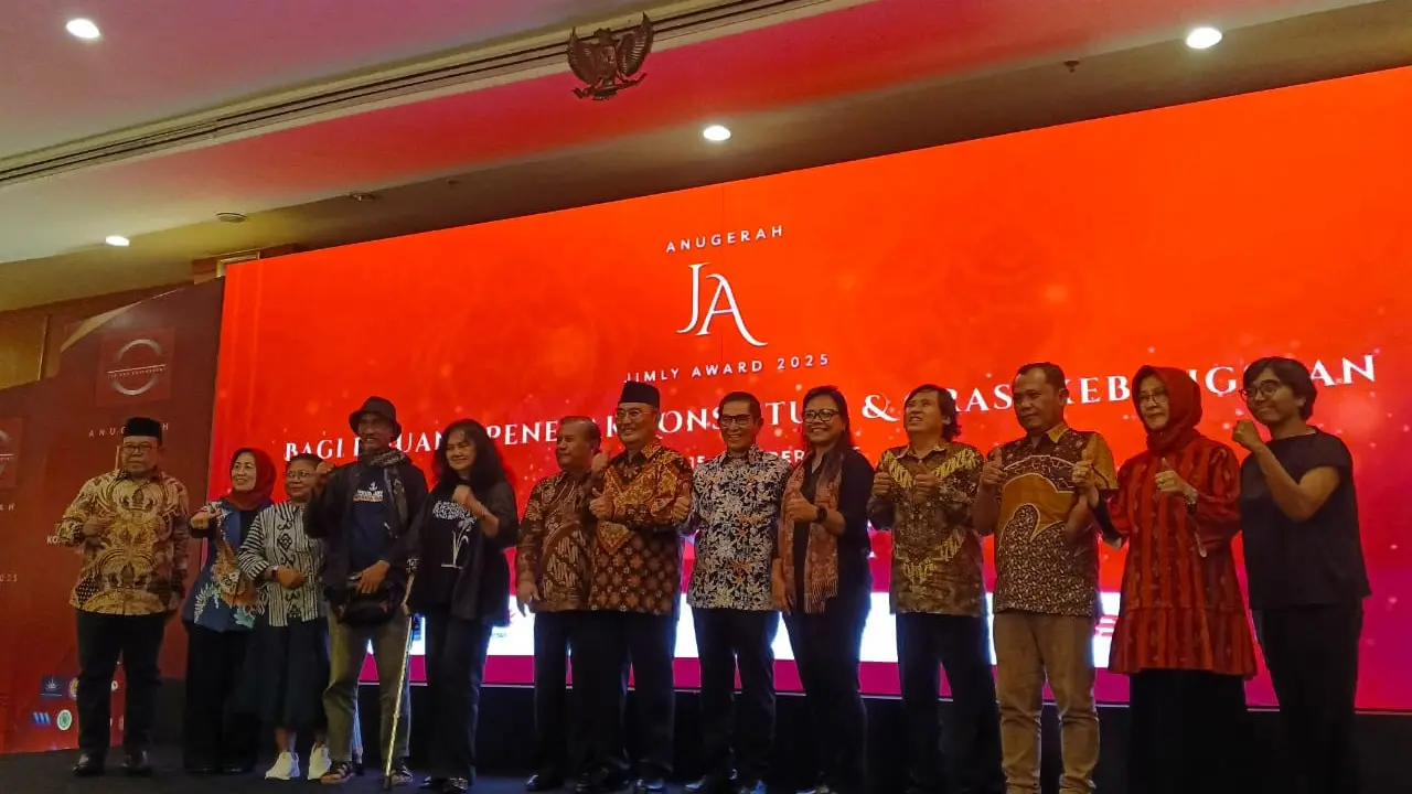 Acara Jimly Award di Hotel Sahid Jaya, Jakarta, Rabu (15/10/2025) (Istimewa)
