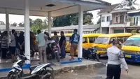 Sopir Angkot Surade Sukabumi Demo, Protes Penumpang Lebih Pilih Naik Odong-Odong