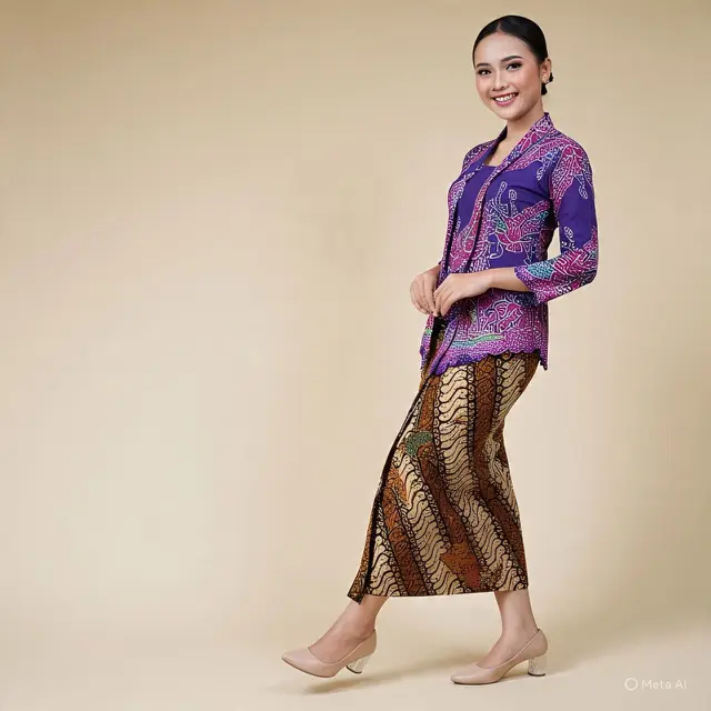 Model Rok Batik Kekinian