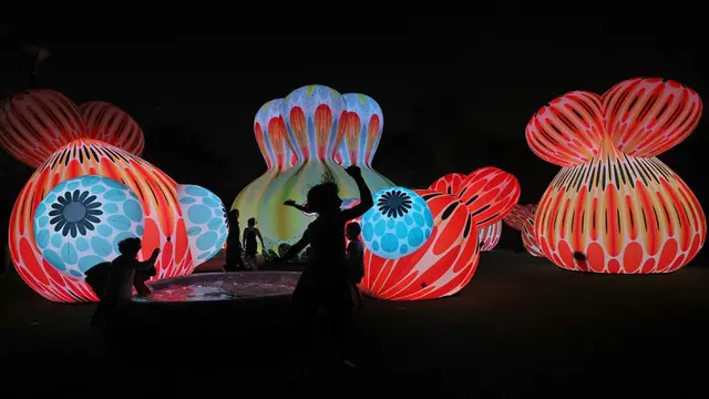 190 Lebih Karya Seni Dipamerkan di Festival Cahaya Noor Riyadh