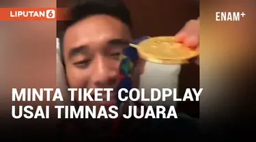 Timnas U-22 Juara SEA Games 2023, Rizky Ridho Minta Tiket Konser Coldplay ke Jokowi