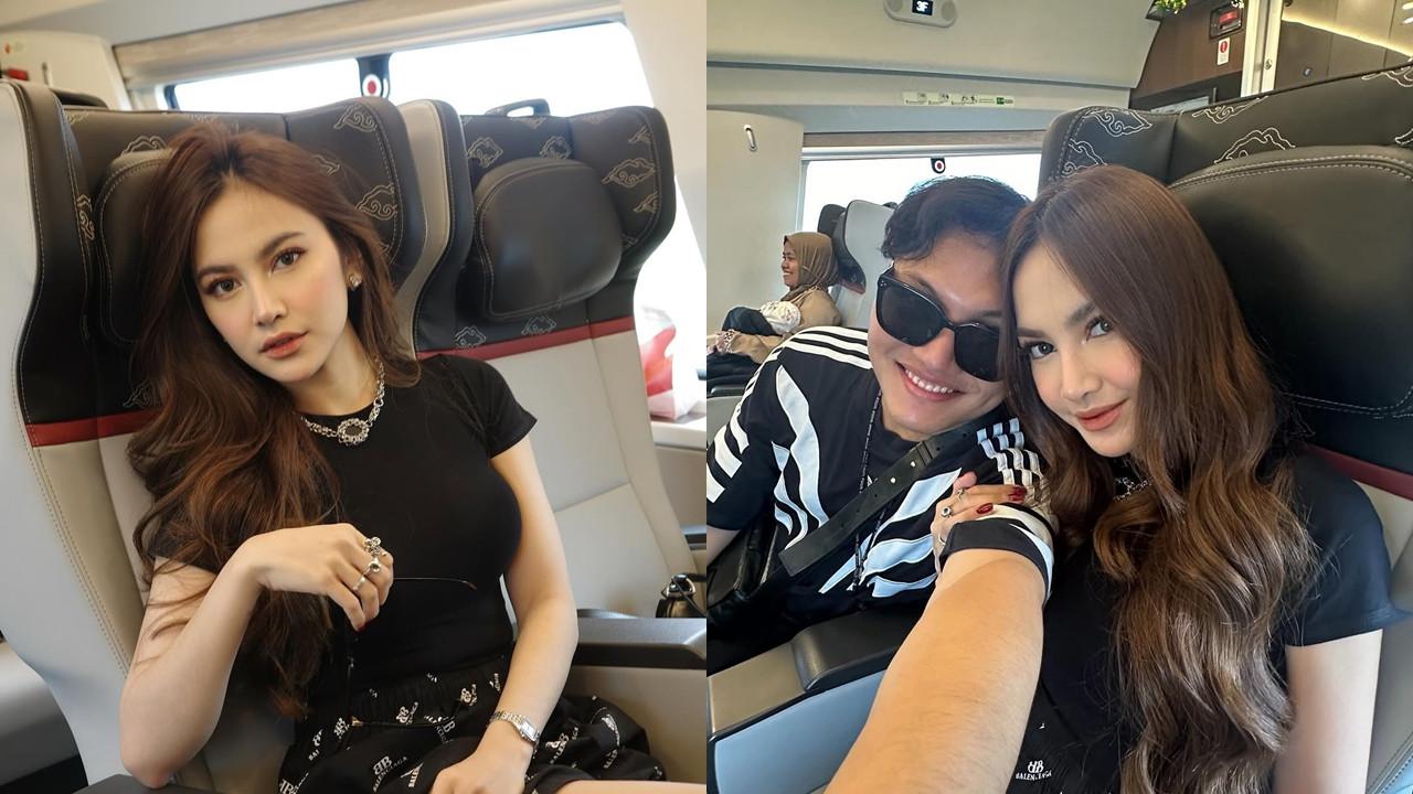 Mahalini dan Rizky Febian Mudik ke Cimahi