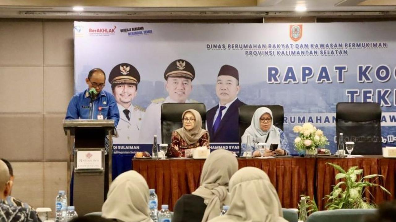 Pemprov Kalsel Fokus Atasi 235 Ribu Rumah Tidak Layak Huni Kalsel Melalui Sinergi dan Kolaborasi