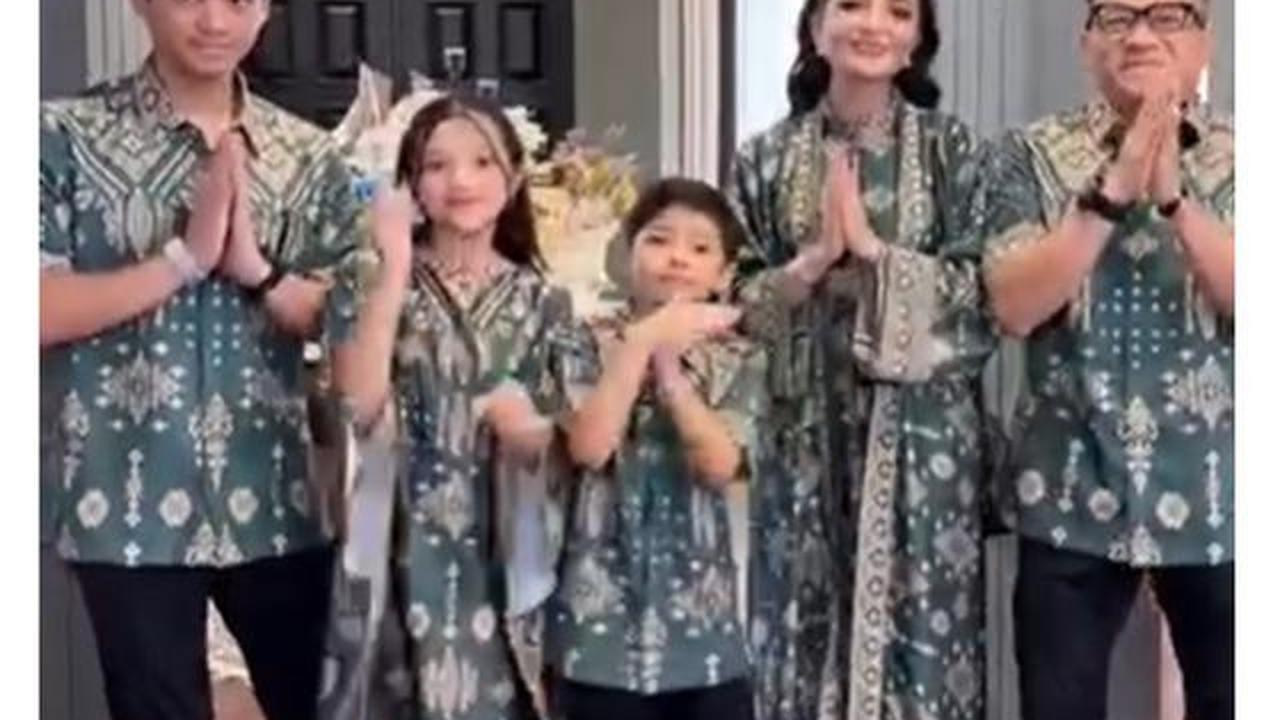 6 Potret Keluarga Besar Ameena di Perayaan Ultah ke-4, Krisdayanti hingga Ashanty