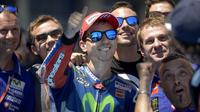 Jorge Lorenzo Kampiun di GP Jerez (Jorge Guerrero / AFP)