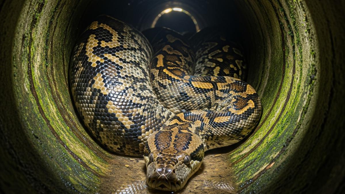 Apa Ular Sawah Bisa Bersarang di Saluran Air Rumah? Simak Penjelasannya
