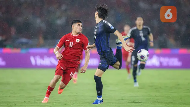 Timnas Indonesia vs Timnas Jepang Kualifikasi Piala Dunia 2026