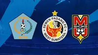 BRI Liga 1 - PSBS, Semen Padang, dan Malut United (Bola.com/Adreanus Titus)