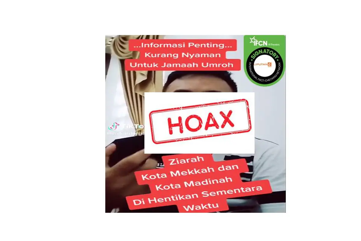 Cek fakta ziarah
