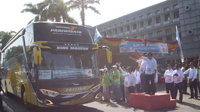 Bukit Asam Berangkatkan 2.628 Pemudik ke Kampung Halaman
