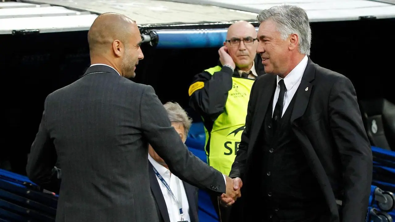 Carlo Ancelotti & Pep Guardiola