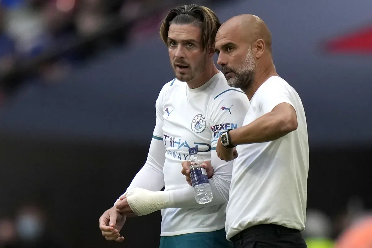 Foto: Debut Apes Jack Grealish, Manchester City Gagal Bawa Trofi Community Shield 2021