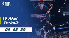 Berita Video 10 Aksi Terbaik NBA 9 Februari 2020