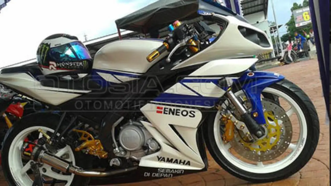Modifikasi Yamaha Vixion (Foto: Yosua Wilson)