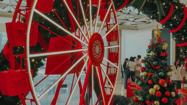 Instalasi Seni A Jolly Christmas