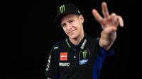 Pembalap Monster Energy Yamaha di MotoGP 2021, Fabio Quartararo. (Twitter/Yamaha)